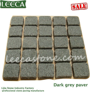 Granite driveway G654 dark grey paving stone