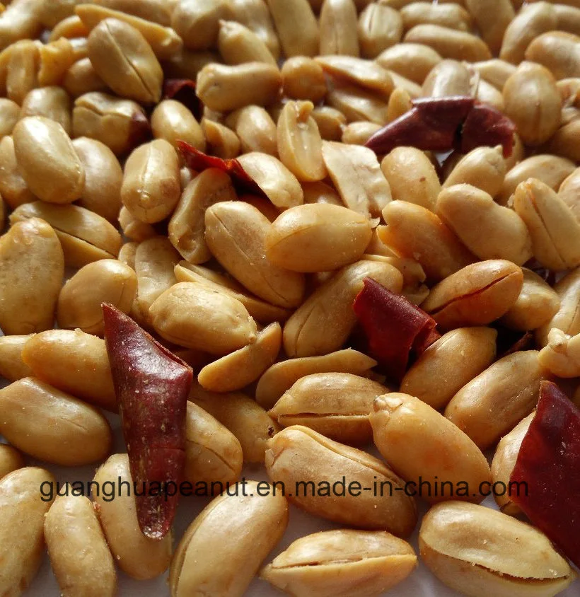 Spicy and Salty Roasted Peanut Kernels