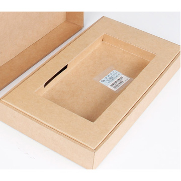 Custom Brown Paperboard Cellphone Packing Box
