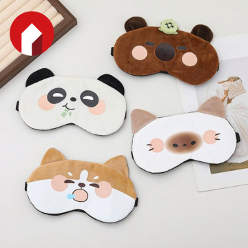Cartoon closed-eye animal eye patch