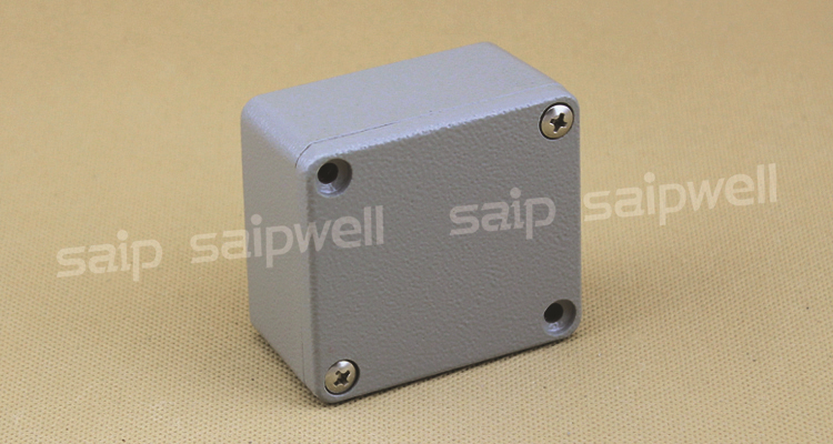 SAIP/SAIPWELL 64*58*35mm Waterproof Dustproof Junction Box Electrical Outdoor Switch Box Aluminium Box With Solid Cover