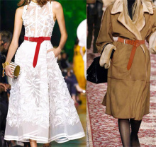 Various Colors Wide Genuine Leather Belt