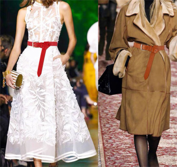 Various Colors Wide Genuine Leather Belt