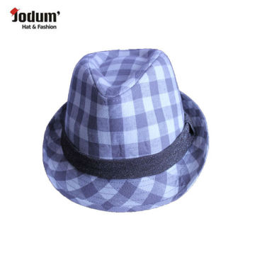 Patterns Plaid Fedora Hats