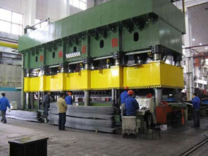 auto longitudinal beam molding hydraulic press