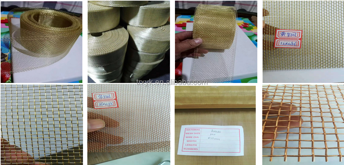 copper mesh for faraday cage or for paper making machine