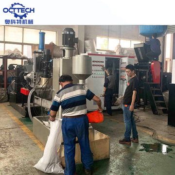 Industrial Pelletizer Machines for Processing Plastics: PE, PP Films, Bags, Bottles, Pipes, Flakes, and Scrap