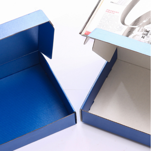 Colorful glossy corrugated mailer box