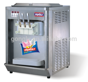 Table top commercial soft serve ice cream machine,soft serve ice cream machine