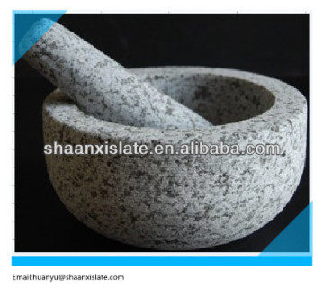 Granite custom mortar and pestle