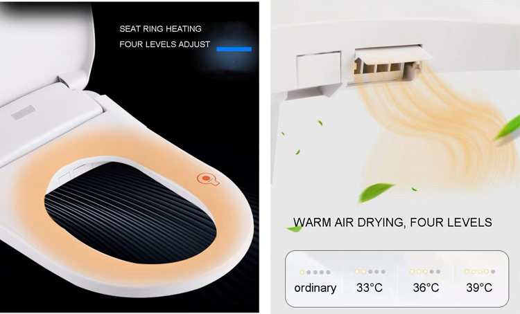 Sinking Water Tank Smart Intelligent Bathroom Luxury Toilet