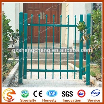 Anti-climb privacy picket fence pvc fencing and gates