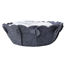Cute breathable Felt dog pet beds accessories