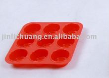round shape silicone muffin pan