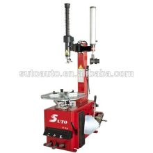 Pneumatic Tire Changer With Right Helper Arm, Semi-Automatic Swing Type