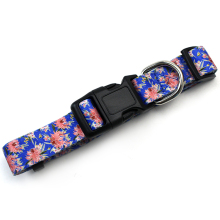 Flower Print Pet Collar for Cats and Dogs