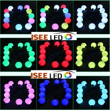 Độ sáng cao 50mm DMX RGB LED LED Đèn