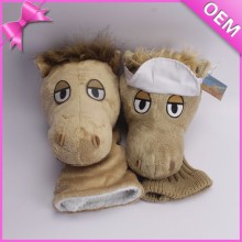 2015 promotional items mom and baby plush toys handmade puppet
