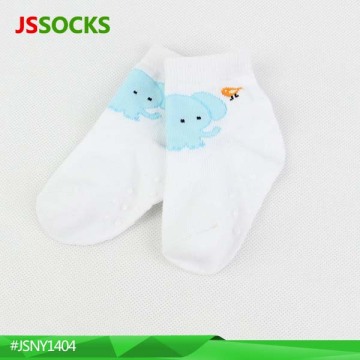 fancy baby socks cotton baby socks white baby socks with cute elephant