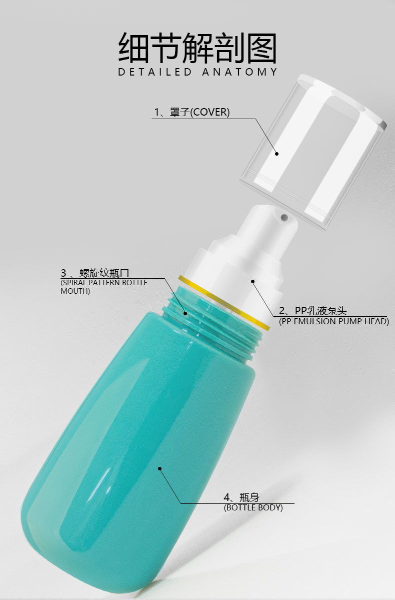 High Quality Skin Care Cosmetic Lotion Pump