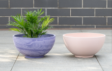 Round Bowl Style Planter Pot