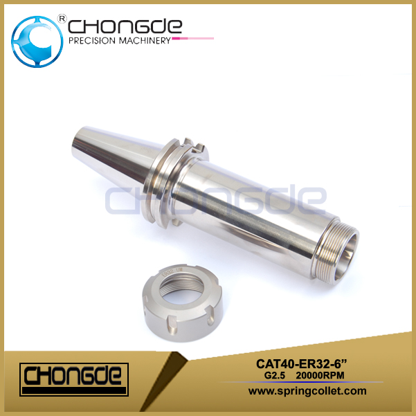 CAT40-ER32-6 &quot;حامل أداة آلة Collet Chuck CNC