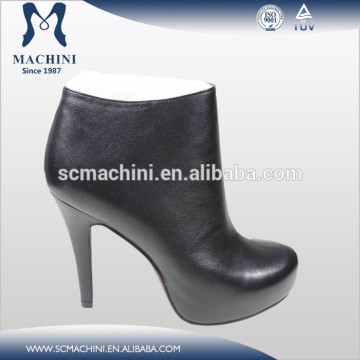 A grade genuine leather sexy high heel women ankle boots