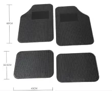 4PCS PVC Universal SUV Floor Mats