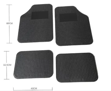 4PCS PVC Universal SUV Floor Mats
