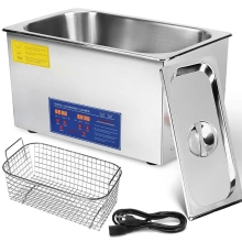 30L Ultra Sonic Cleaner with Basket for Jewelry Ultrasonic Cleaning