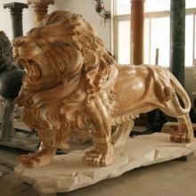 Large outdoor statues Marble lion statues for sale