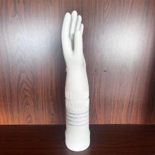 Latex gloves ceramic mold production