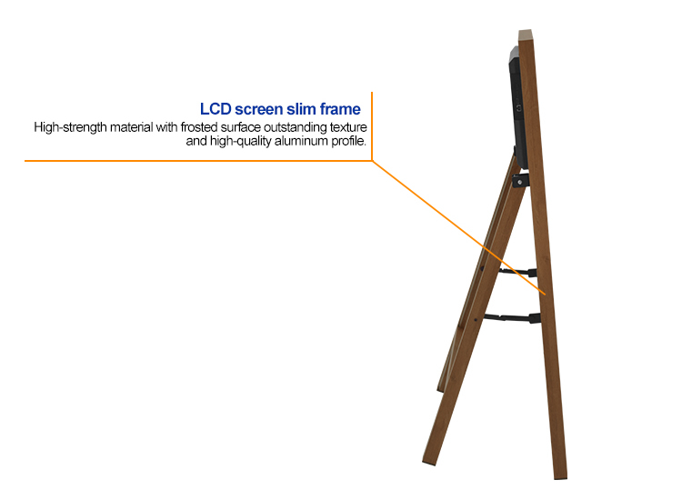 Portable 21.5 inch digital signage Portable 21.5 inch digital signage