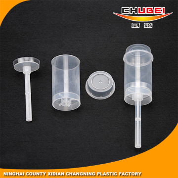 Chinese Supplier Plastic Clear Cake Push up Pop Containers