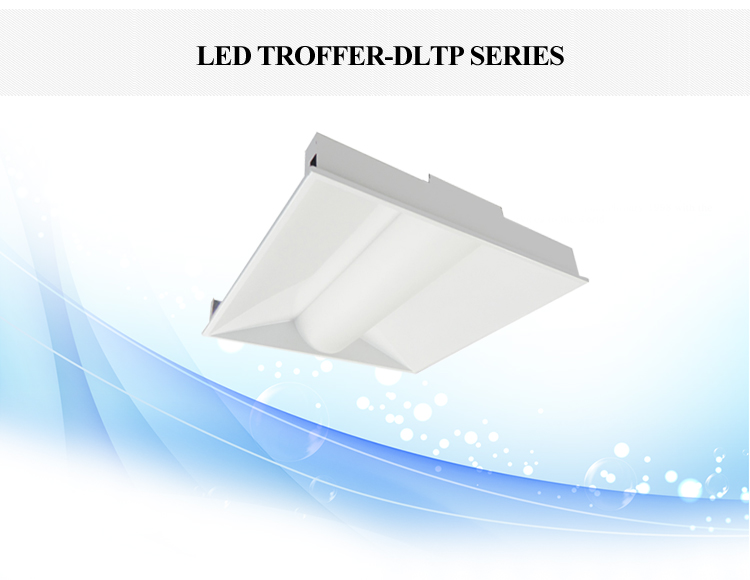 Hot Style 40W Recessed 600x600 Led Troffer Light With Dimmer 0-10V for office meeting room retail stores hotel bank school