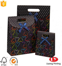 Wedding Gift Paper Bags With Ribbon Bow