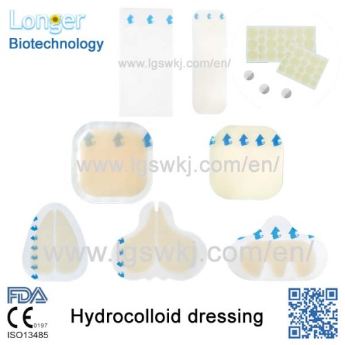 China Supplier Medical Hydrocolloid Dressings Plasters