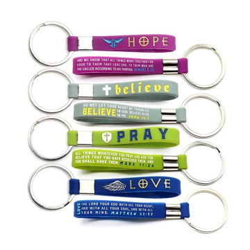 Christian Inspirational Gifts: Wholesale Bulk Bible Keychains & Religious Keyrings for Churches, Baptisms, and Parties