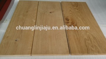 190mm Wide Plank Unfinished Oak Engineered Flooring