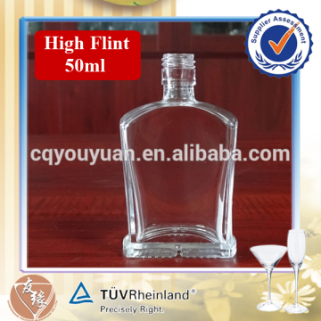 wholesale mini liquor glass bottles 50ml for sale