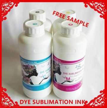 Bulk sublimation liquid printing ink