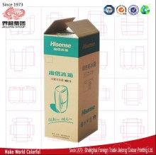 Manufacture custom printed refrigerator carton in Shanghai