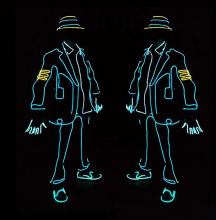Michael Jackson Luminous Dance LED Costumes: LED Pants, Hats, and More