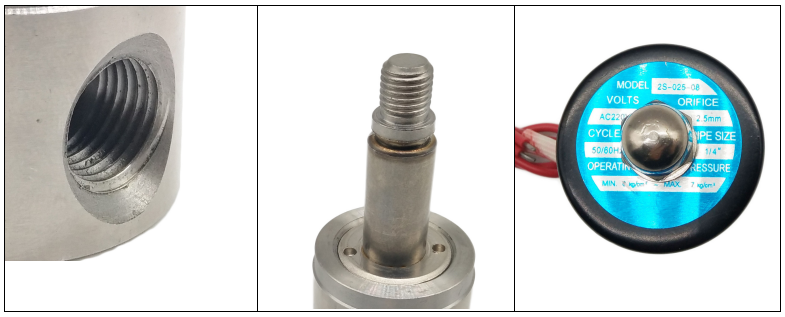 1/4'' Inch Direct Operated NBR Seal Electromagnetic Valve