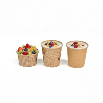 Custom Printed Durable Paper Soup Cup