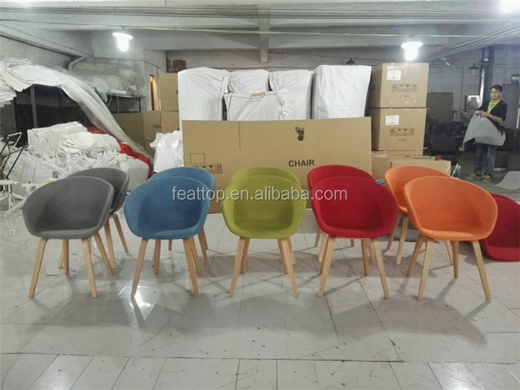 Factory Supply Modern Simple Design Optional Color Leisure Wooden Dining Chair