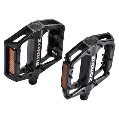 ZONKIE Bike Pedals Aluminium Alloy 9/16 Inch