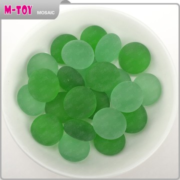 CRG06 diameter=10mm yellow large glass gems