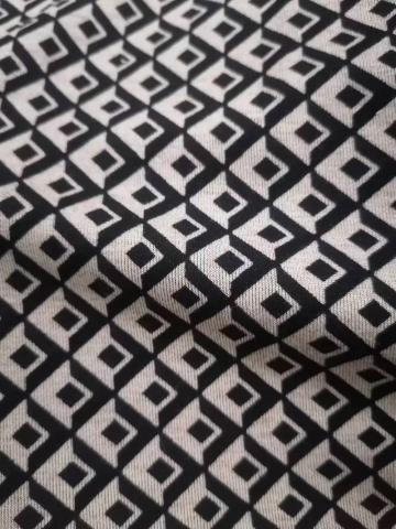 knitted Rayon Polyester Ponti Roma DISCHARGE printed fabric