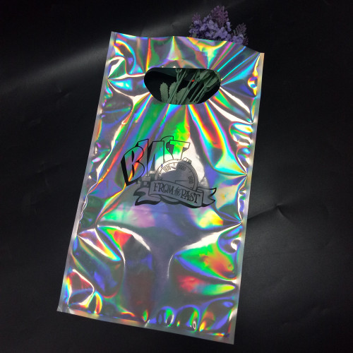 Bolsa de holograma de três lados personalizada